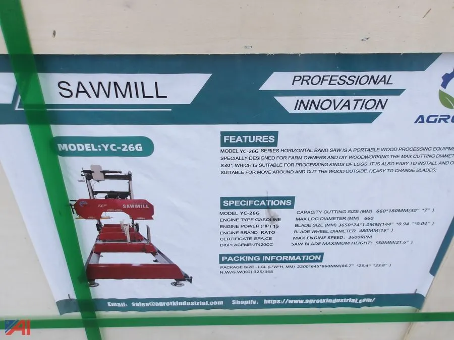 AGT Portable Sawmill