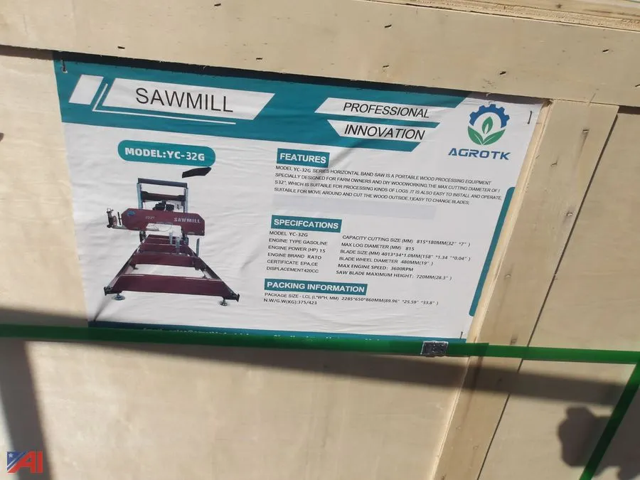 AGT Portable Sawmill