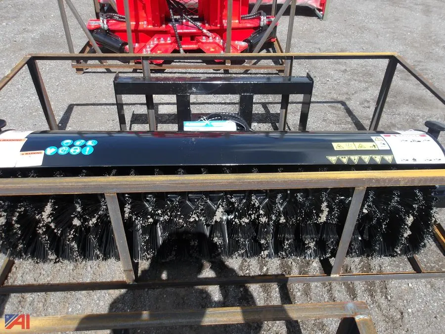 Mower King Skid Steer Angle Broom