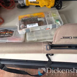 FLY FISHING ROD AND TACKLE