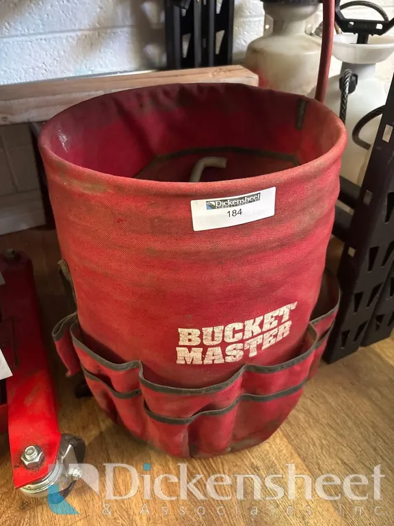 BUCKET MASTER TOOL ORGANIZER WITH VARIETY OF HAND TOOLS