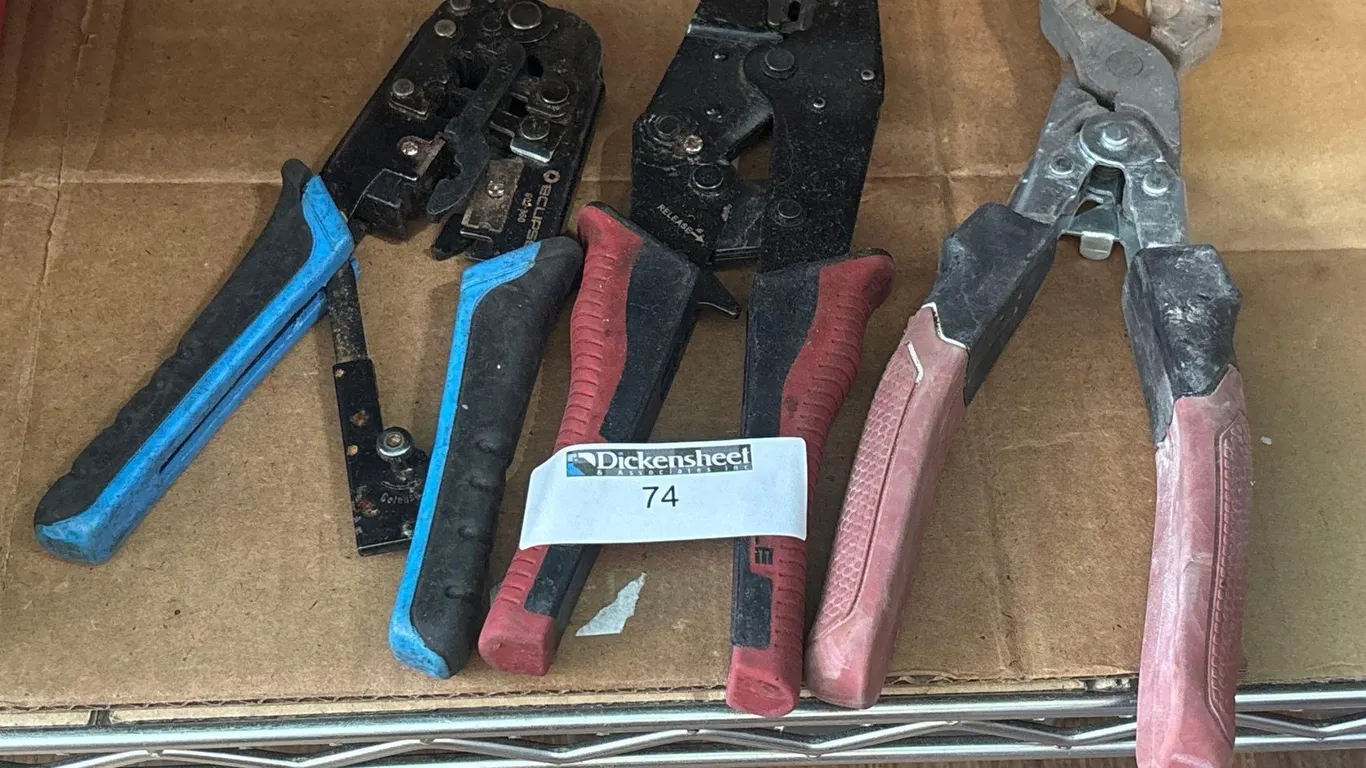 WIRE STRIPPERS AND CRIMPERS