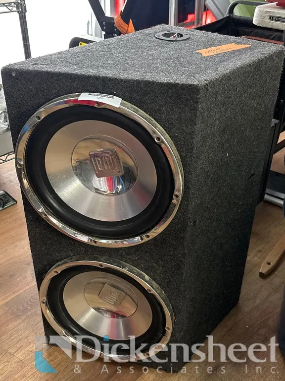 DUAL 12 INCH CAR AUDIO SUBWOOFER