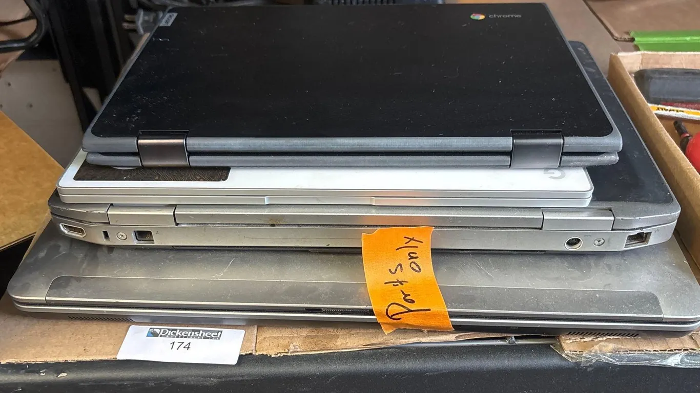 LAPTOPS, FOR PARTS ONLY