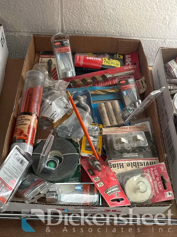 TOOLS, FASTNERS AND PLUMBING HARDWARE
