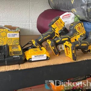 (3) DEWALT IMPACT/ DRIVERS SET WITH BATTERY AND CHARGER