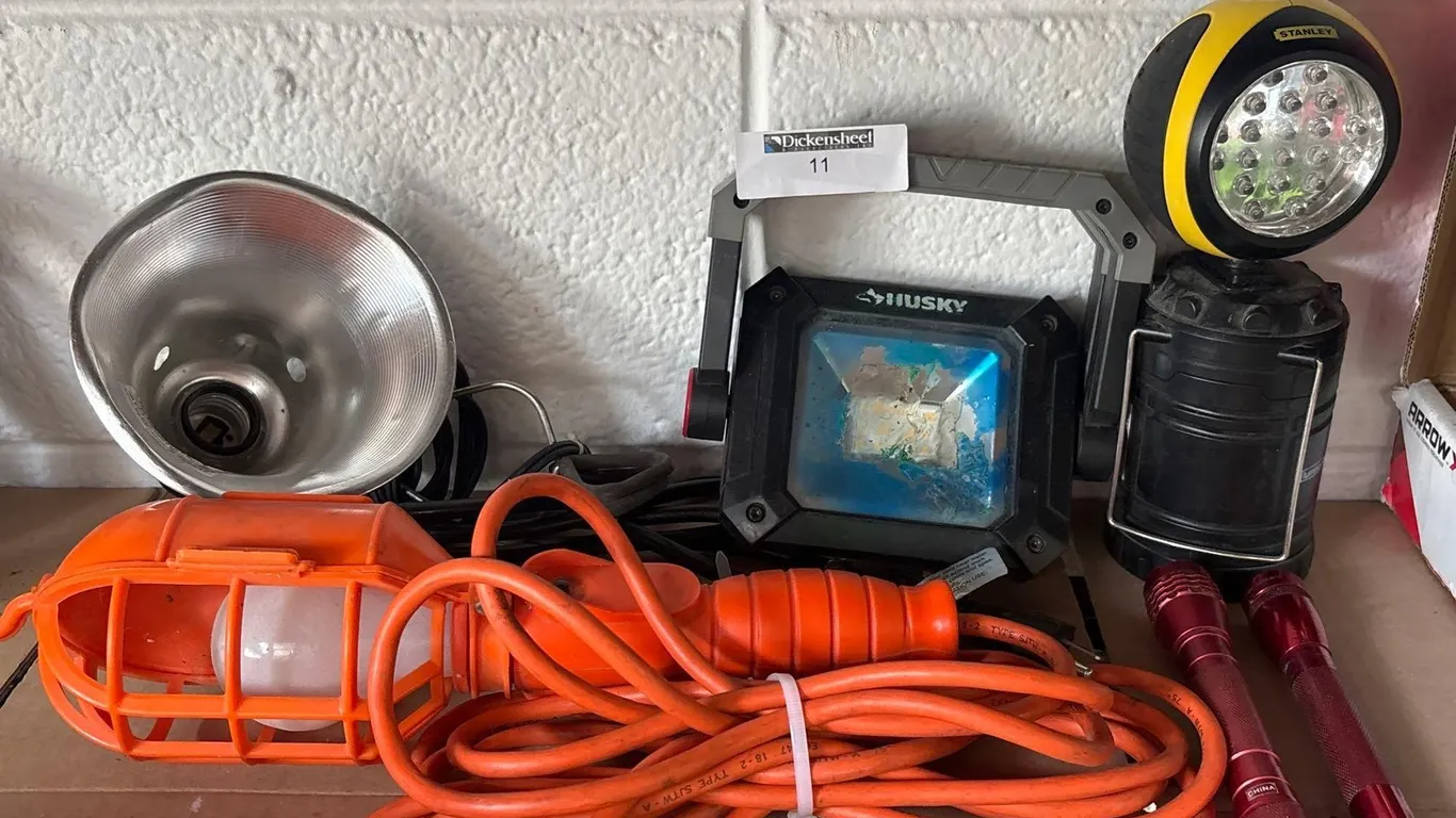 LIGHTS AND FLASHLIGHTS LOT