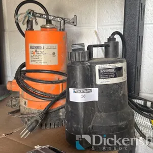 LOT OF EVERBUILT UTILITY PUMPS