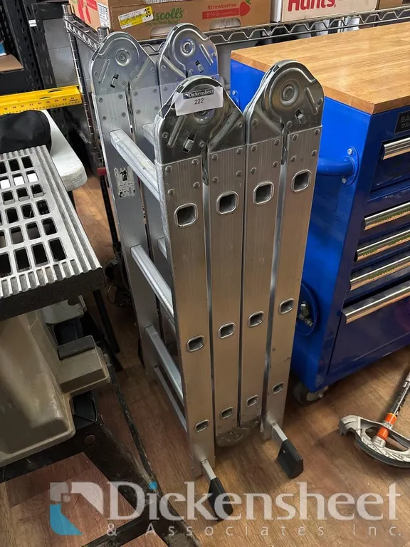 MULTIPURPOSE ARTICULATING ALUMINUM LADDER