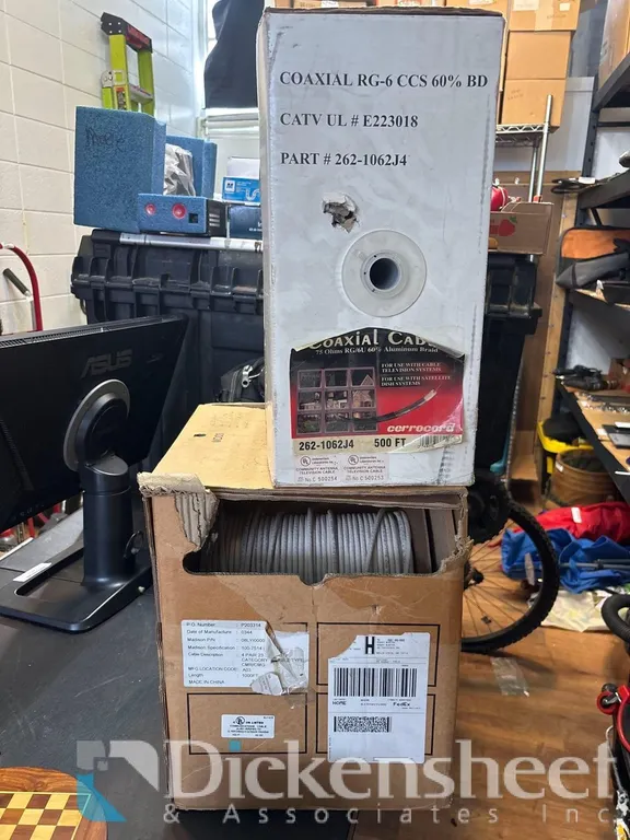 COAXIAL CABLE SPOOLS