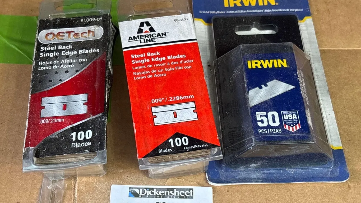 STEEL RAZOR BLADES