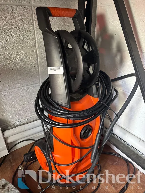 ELECTRIC PRESSURE WASHER WITH HOSE REEL