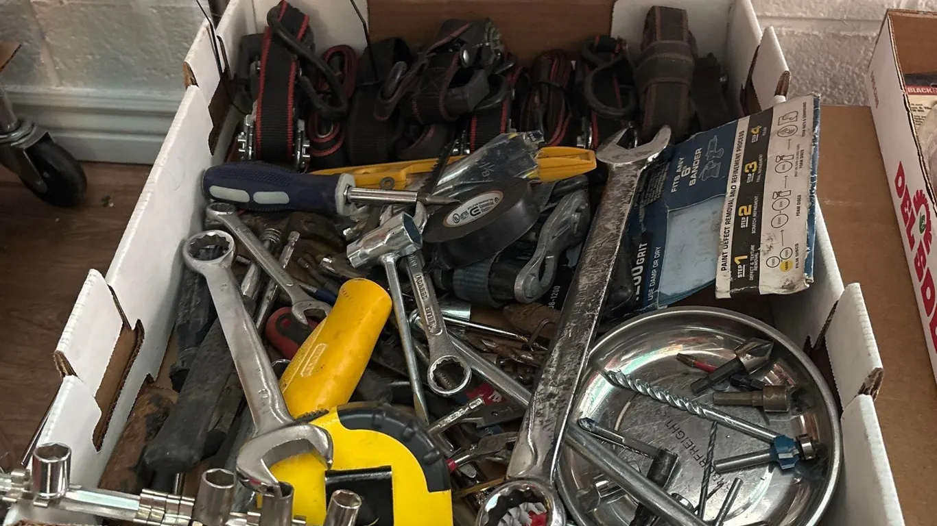 RATCHET STRAPS, WRENCHES, MAGNETIC TOOL BOWL AND MORE