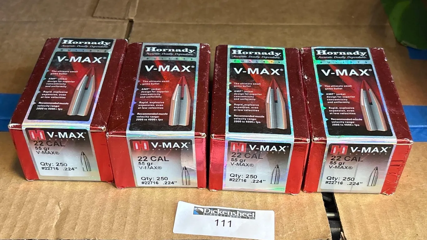 V-MAX 22 CAL 55GR
