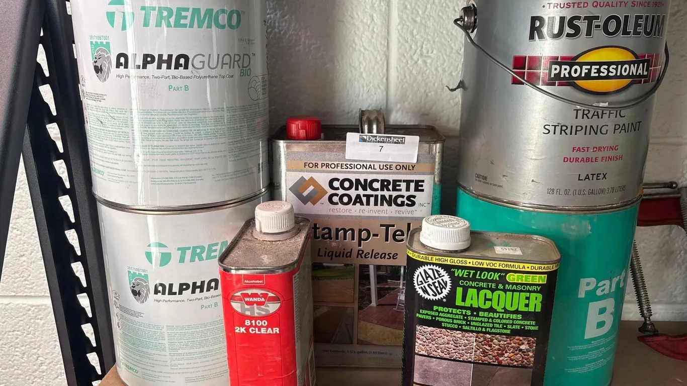 COMMERCIAL COATINGS CONCRETE SEALER AND TRAFFIC PAINT