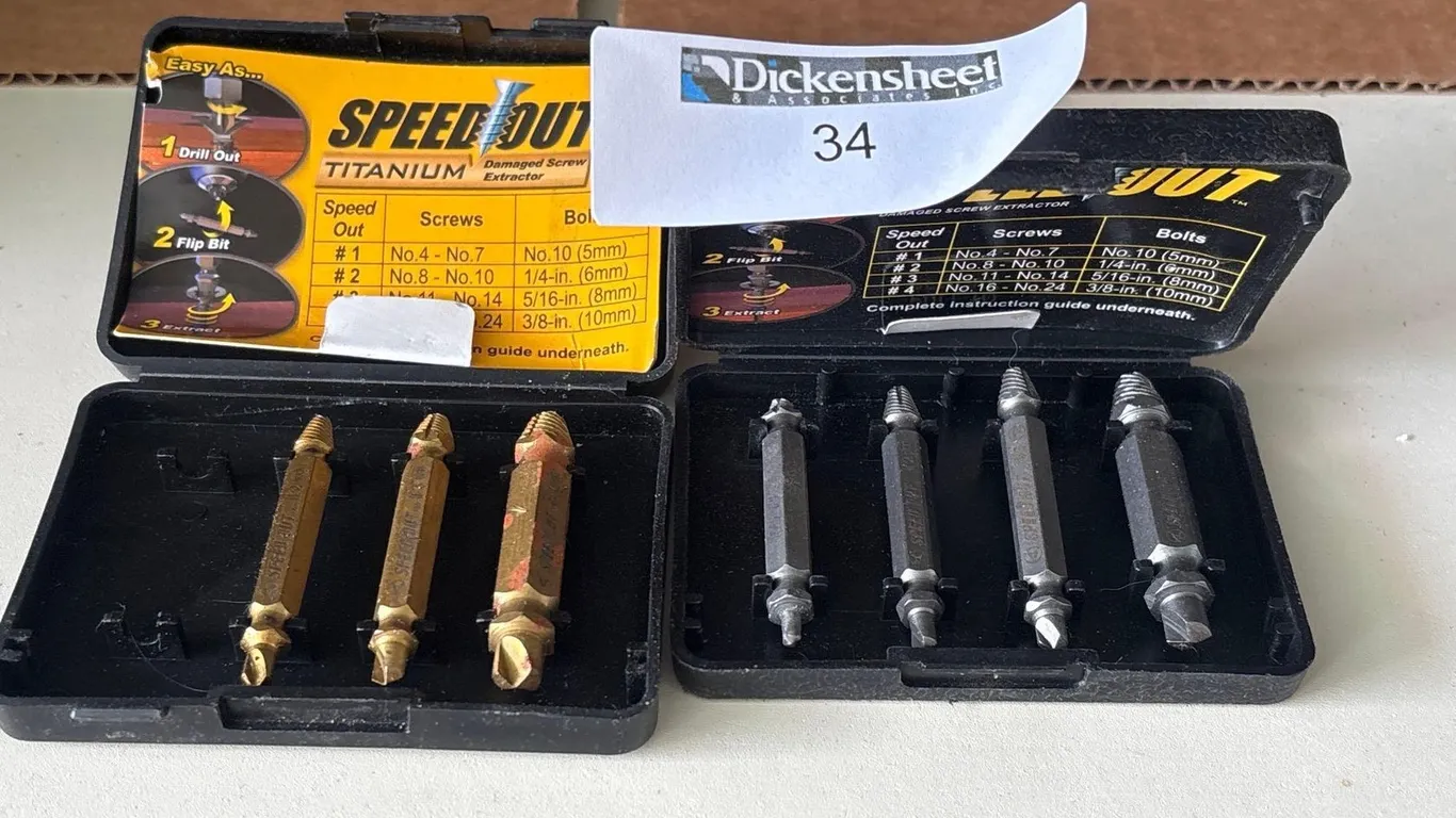 SCREW EXTRACTOR SETS
