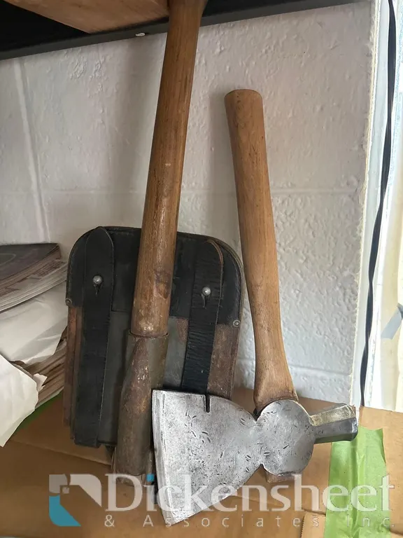 AX AND FOLDABLE SHOVEL