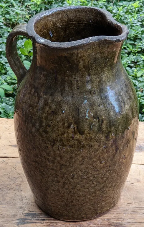 SALT GLAZE NORTH CAROLINA PITCHER