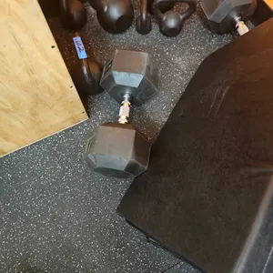 5 - 30 lbs. cast iron kettle bell set