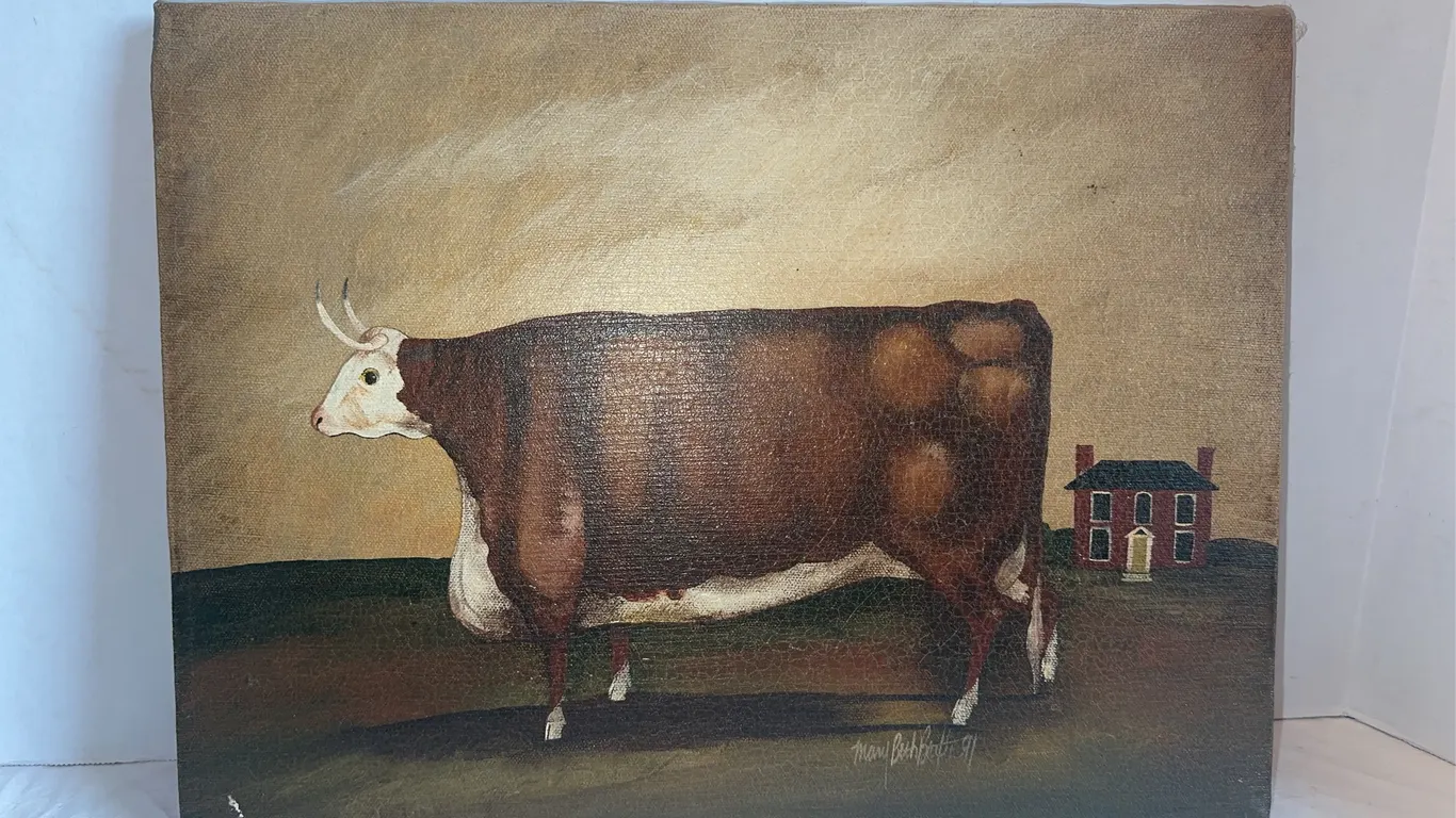 Original painting – Mary Beth Baxter folk artist