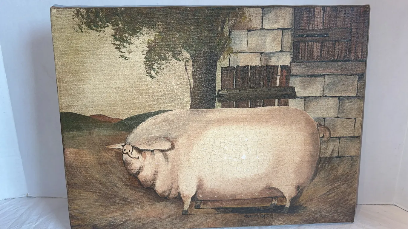 Original painting – Mary Beth Baxter folk artist