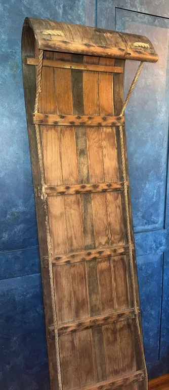 Antique toboggan
