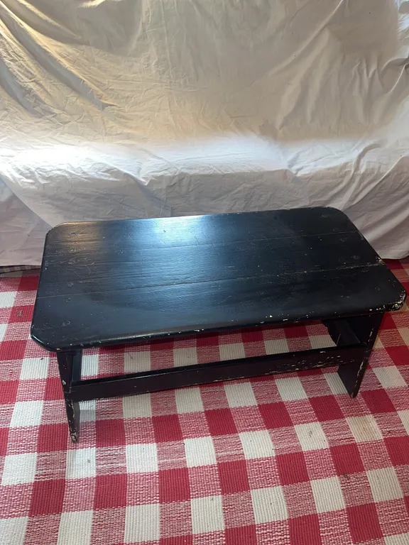 Small primitive coffee table
