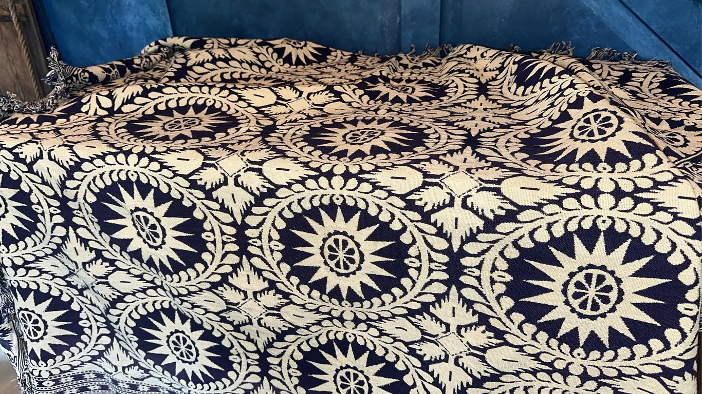 JACQUARD blankets – vintage