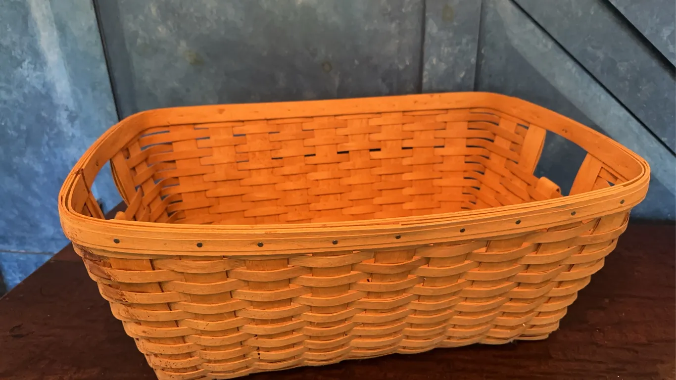 Longaberger laundry basket