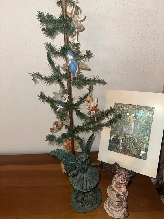 Fairy figurines, etc.