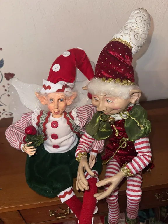 Two Holiday fairies
