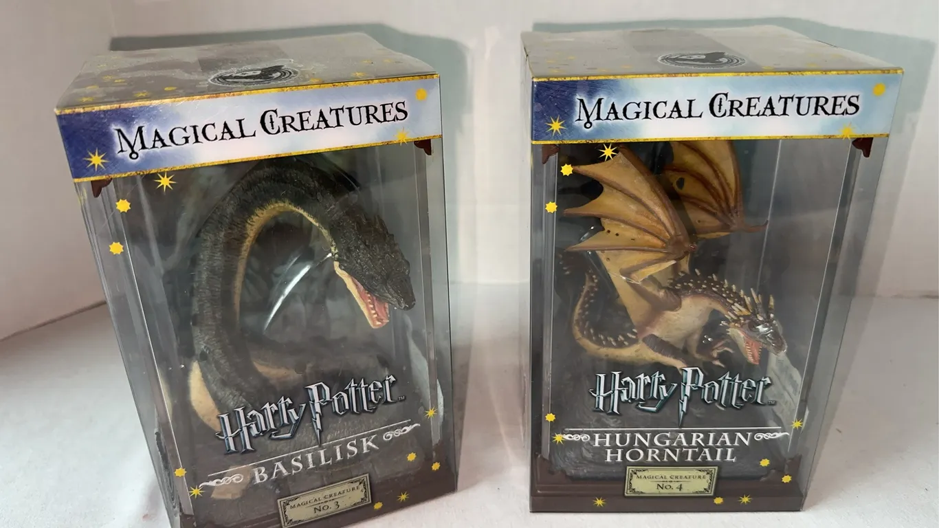 NIB Harry Potter - Magical Creatures figurines 3+4