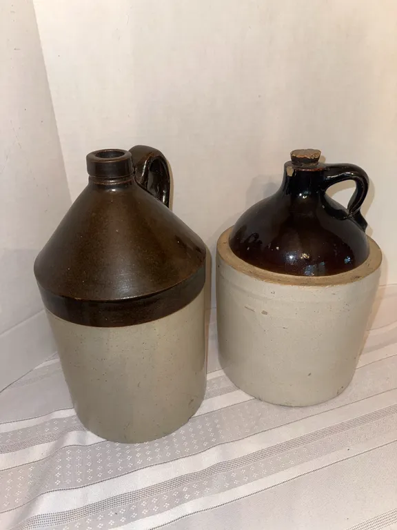 Two large stoneware jugs-Robinson