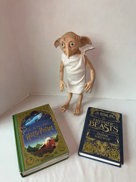 Harry Potter - 2 books + Dobby soft doll.