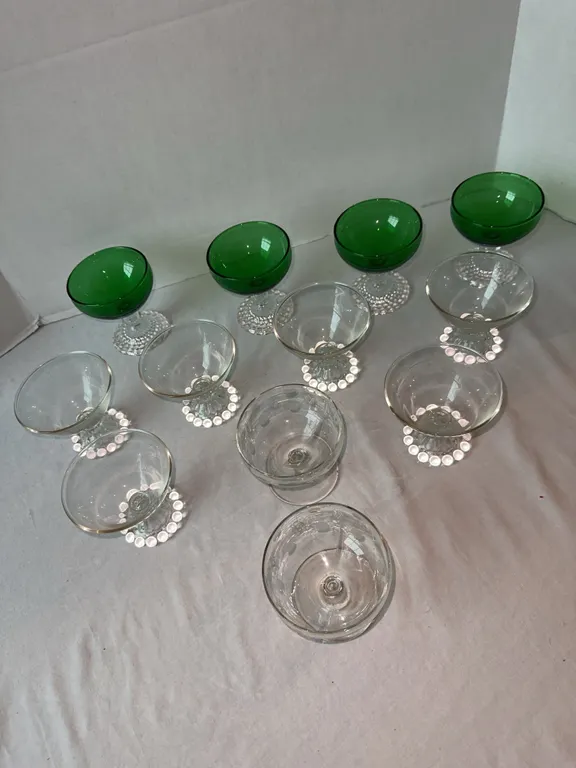 Misc champagne / sherbet glasses