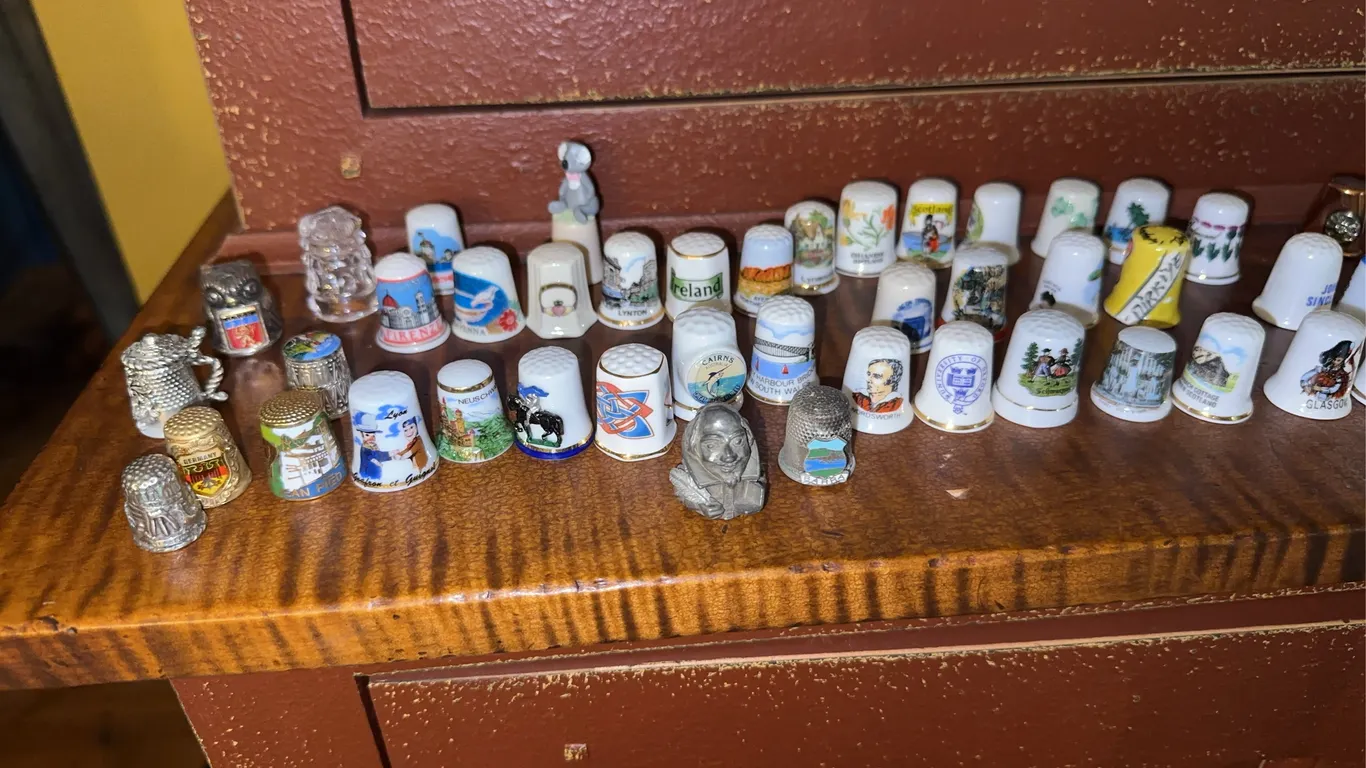 Thimble collection!