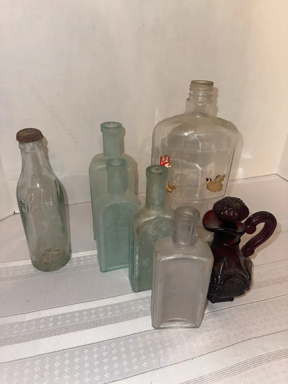 Antique bottles – Schlitz, etc.