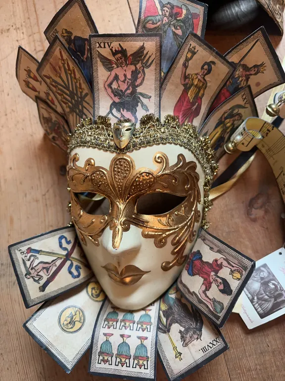 Authentic Otto Bassano mask from Italy, etc.