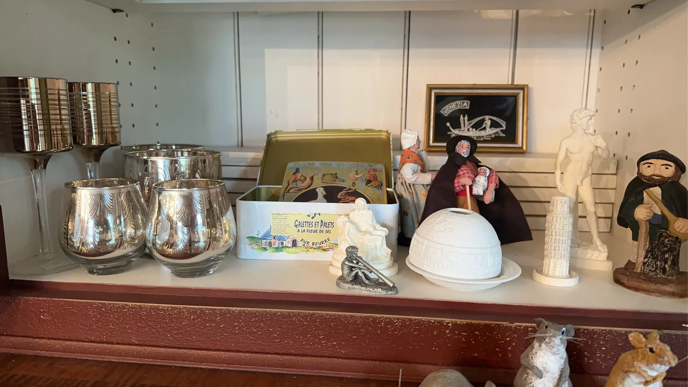 Travel collectibles, etc.