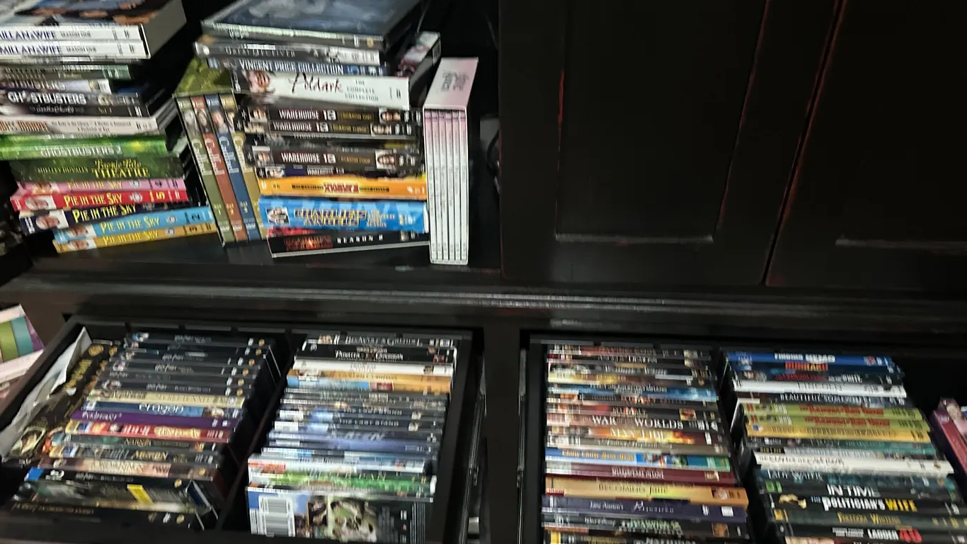 Large lot of DVDs