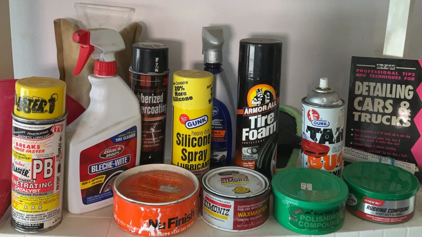 Car Care, Including Tire Foam, Waxes, Windshield Wonder & More
