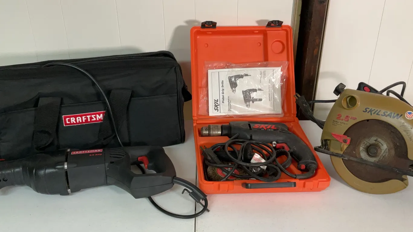 Craftsman Reciprocating Saw, Skil Drill & Skilsaw