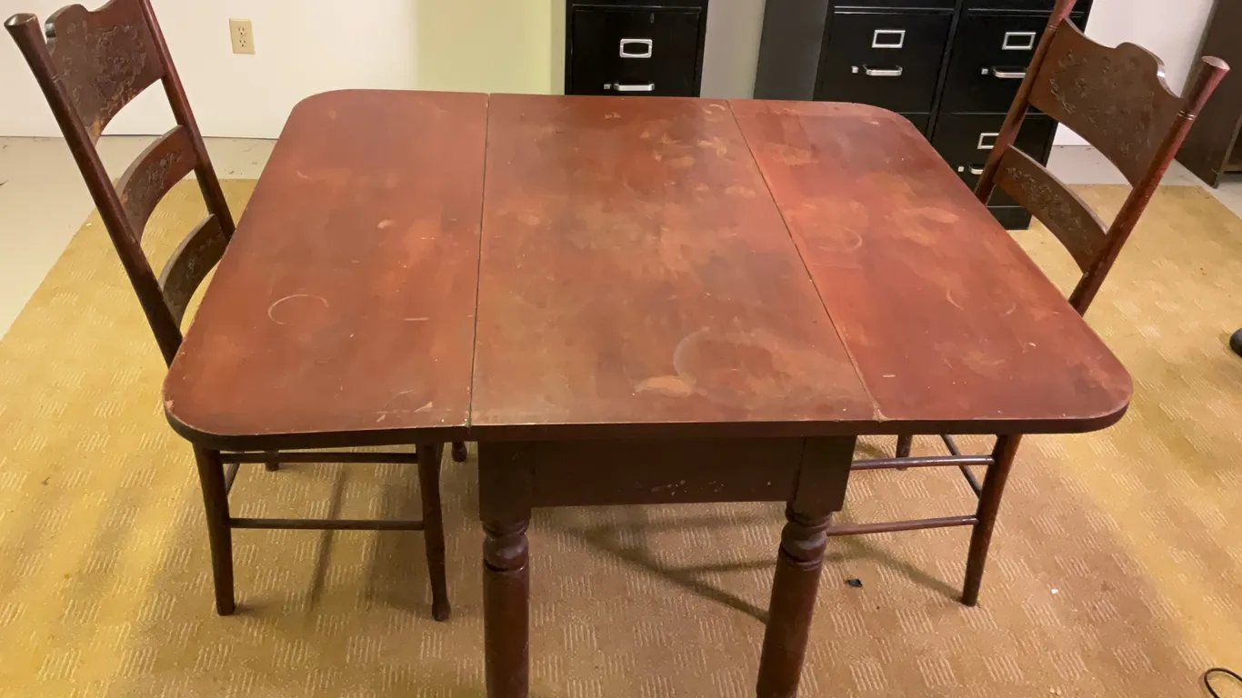 Vintage Table and Two Chairs