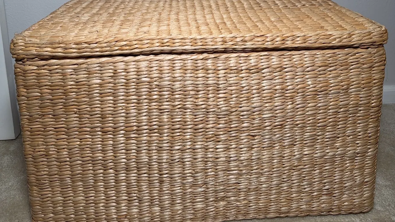 Wicker Storage Chest