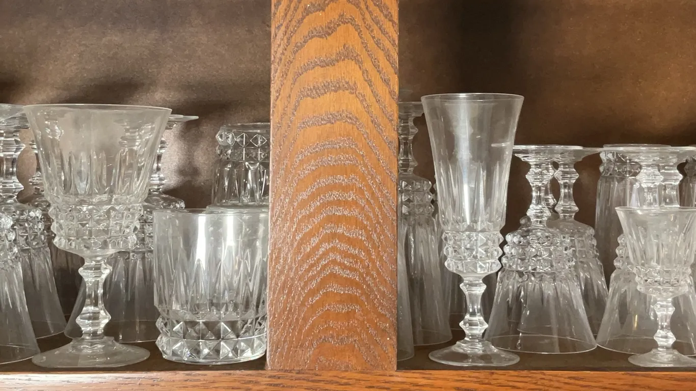 Vintage “Tuileries Villandry” Cristal D’Arques Glassware, Made in France, See Description Below