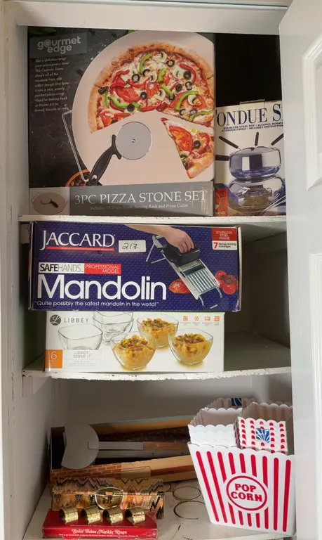Assorted Kitchenware, Including Baldwin Brass Napkin Rings