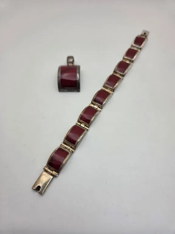 Sterling Silver Bracelet, Pendant
