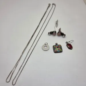 Sterling Silver Group of Jewelry
