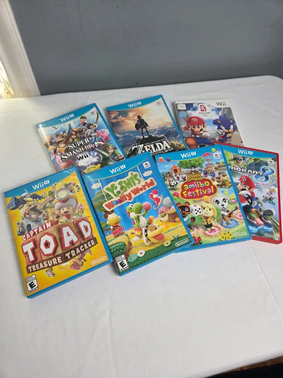 7 wii games