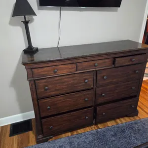 Large Dresser with lamp